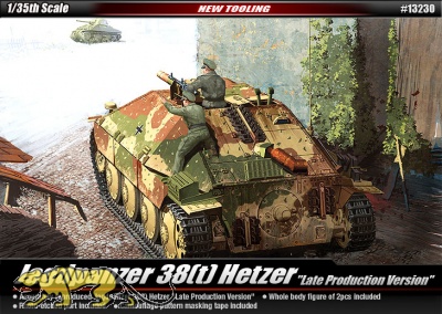 Jagdpanzer 38(t) Hetzer - späte Version - 1:35