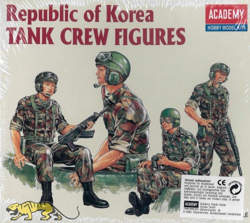 ROK Army Tank Crew (4 Figures) - 1/35
