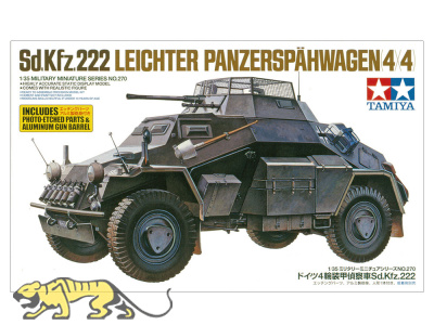 Sd.Kfz 222 w/Photo Etched Part - 1/35
