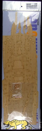 Wooden Deck for 1/200 USS Arizona BB-39 1941 - Trumpeter 03701- 1/200