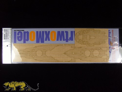 Holzdeck für 1:350 USS Arizona BB-39 - Hobby Boss 86501