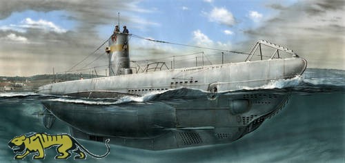 Deutsches U-Boot Typ IIA - 1:72