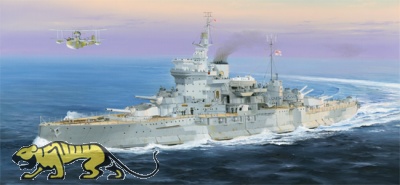 HMS Warspite - 1942 - 1:350