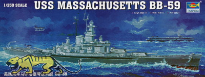 USS Massachusetts BB-59 - 1/350