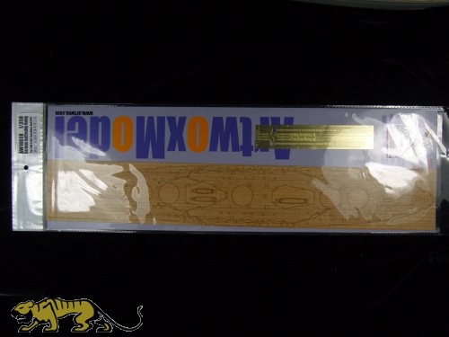Holzdeck für 1:350 SMS König inkl. Fotoätzteilen - ICM S.001 - 1:350