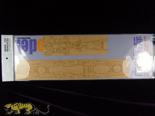 Holzdeck für 1:350 DKM Admiral Graf Spee - Academy 14103
