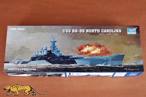 USS North Carolina BB-55 - 1:350