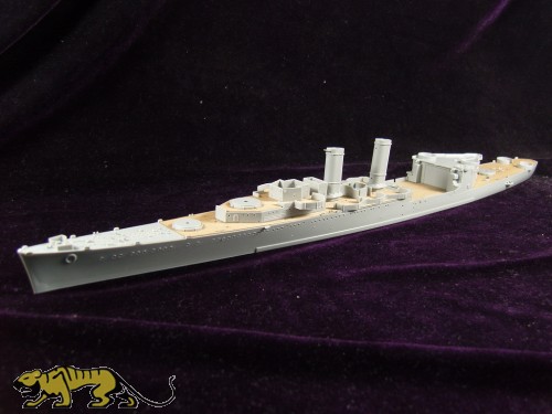 Wooden Deck for 1/350 USS San Francisco CA-38 1944 - Trumpeter 05310 - 1/350