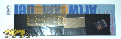 Wooden Deck Black with PE for 1/350 Yamato - Tamiya 78025 - 1/350