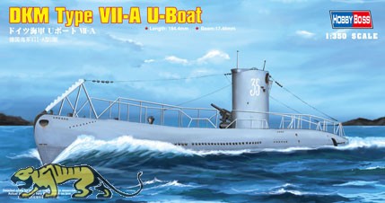 DKM Typ VII A U-Boot - 1:350