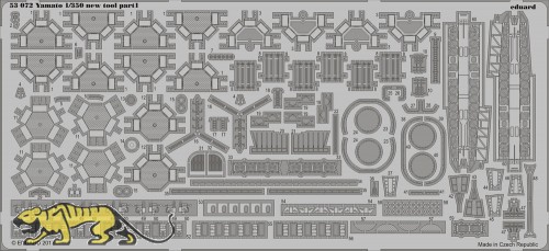 Fotoätzteile für 1:350 IJN Yamato - Tamiya 78025 - 1:350