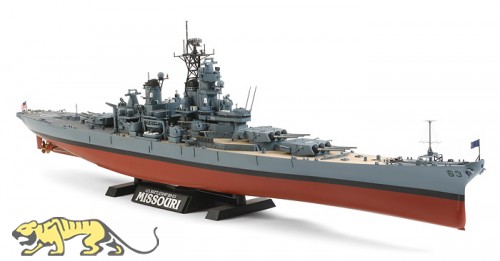 USS Missouri BB-63 - US Navy Battleship - 1/350