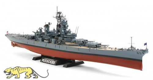 Tamiya USS Missouri BB-63 - US Navy Battleship - 1/350 (78029) - Axels ...