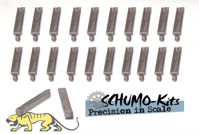 Side bars for Mudguards M4A3E8 and M51 Super Sherman