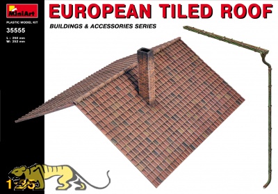 European Tiled Roof - 1/35