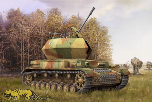Flakpanzer IV Ostwind - 3,7cm Flak 43 - 1:35