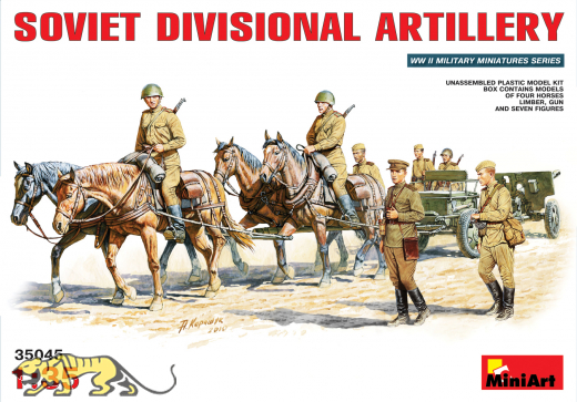 Soviet Divisional Artillery - 1:35