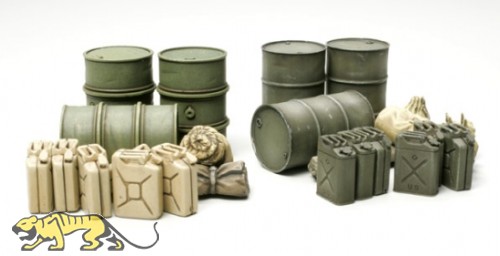 Jerry Can Set - German Army and Allied Forces - 1/48
