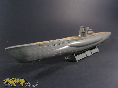 Wooden Deck for 1/144 DKM U-Boat Type VII C/41 - Revell 05100 - 1/144
