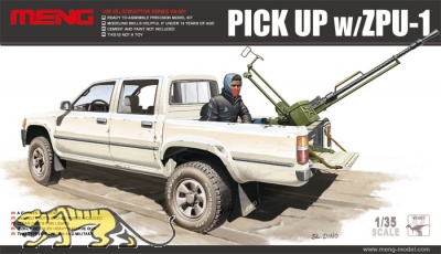 Pick Up with ZPU-1 - 1/35