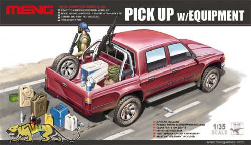 Pick Up with Equipment - 1/35