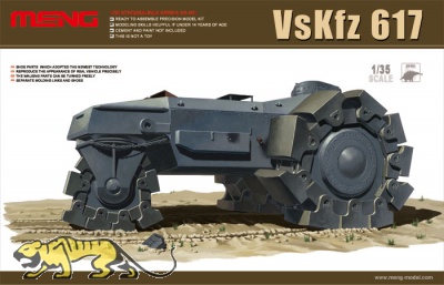 German Vs Kfz. 617 - Minenraeumer - 1/35
