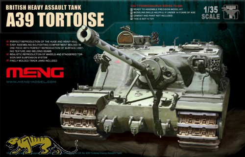 Britischer schwerer Jagdpanzer A-39 Tortoise - 1:35