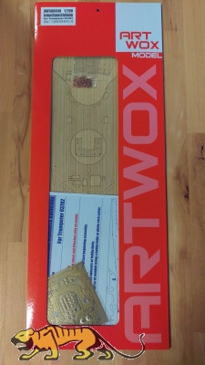 Wooden Deck with PE for 1/200 DKM Bismarck - Trumpeter 03702