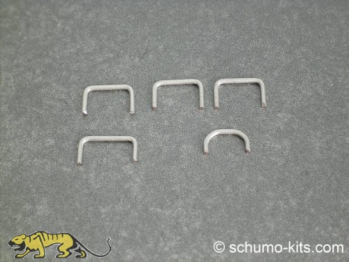 Metal hand hold set for Tiger II / King Tiger - 1/16