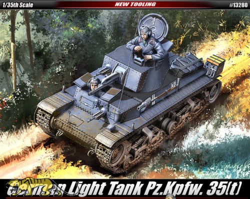 German Light Tank Pz.Kpfw. 35(t) - 1/35