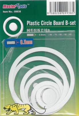 Plastik Kreise und Ringe - Set B