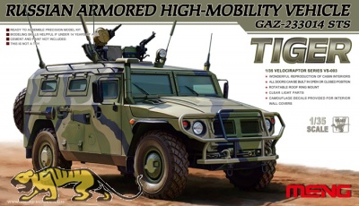 Russian Armored High-Mobility Vehicle GAZ-233014 STS Tiger - 1/35