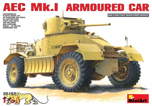 British AEC Mk. I Armoured Car - 1/35