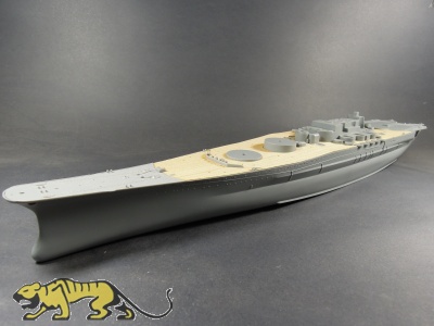 Wooden Deck for 1/350 IJN Yamato - Tamiya 78030