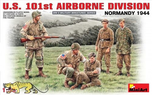 US 101st Airborne Division - Normandie 1944 - 1:35