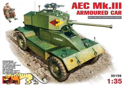 British AEC Mk. III Armoured Car - 1/35