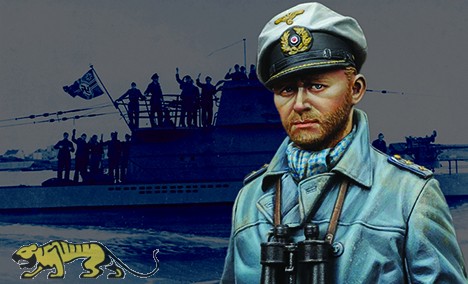 German Kriegsmarine U-Boat Captain 1:16