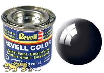 Revell 07 Black RAL 9005 - Gloss - 14ml