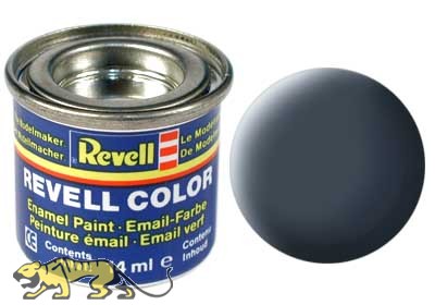 Revell 09 Anthracite Grey RAL 7021 - Flat - 14ml