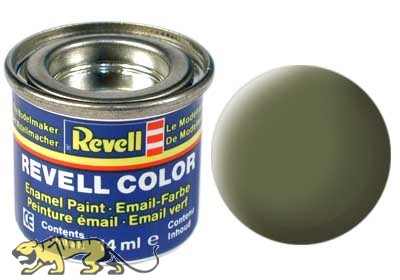 Revell 68 Dark Green RAF - Flat - 14ml