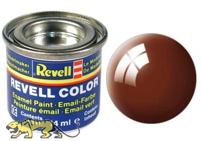 Revell 80 Mud Brown RAL 8003 - Gloss - 14ml