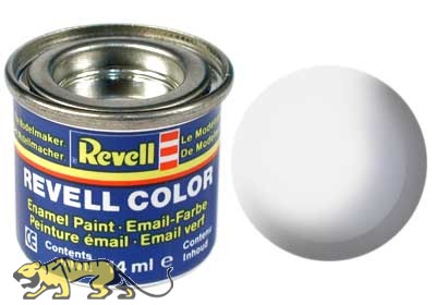 Revell 301 White RAL 9010 - Semi Gloss - 14ml