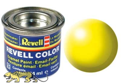 Revell 312 Luminous Yellow RAL 1026 - Semi Gloss - 14ml