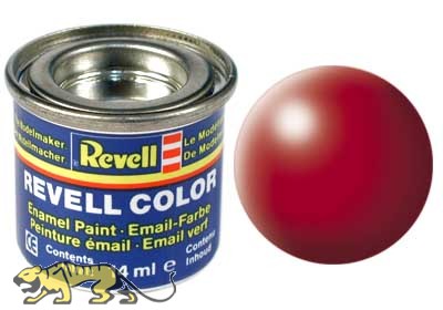 Revell 330 Firey Red RAL 3000 - Semi Gloss - 14ml