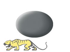 Revell Aqua Color 47 Mouse Grey RAL 7005 - Flat - 18ml