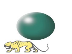 Revell Aqua Color 365 Patina Green RAL 6000 - Semi Gloss - 18ml