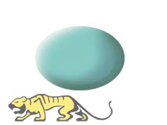 Revell Aqua Color 55 Light Green RAL 6027 - Flat - 18ml