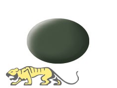Revell Aqua Color 65 Bronzegrün RAL 6031 - Matt - 18ml