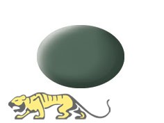 Revell Aqua Color 67 Greenish Grey RAL 7009 - Flat - 18ml