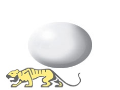 Revell Aqua Color 301 White RAL 9010 - Semi Gloss - 18ml